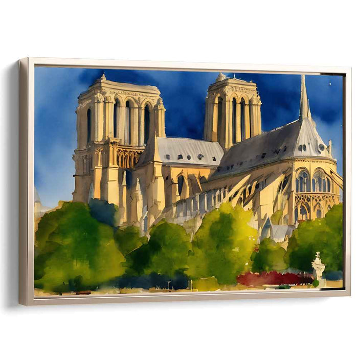 Watercolor Notre Dame Cathedral #116
