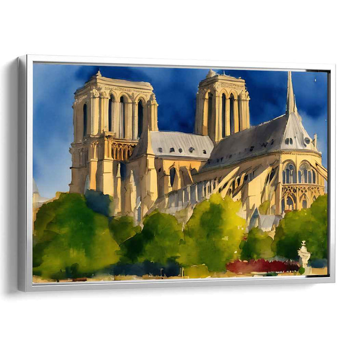 Watercolor Notre Dame Cathedral #116