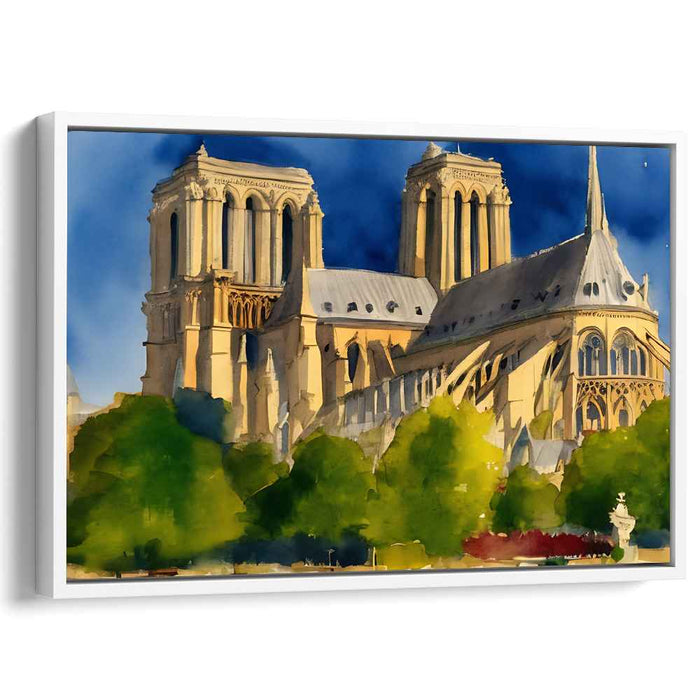 Watercolor Notre Dame Cathedral #116