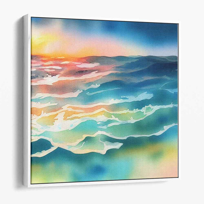 Watercolor Ocean #004