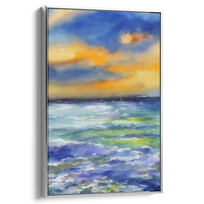 Watercolor Ocean #208