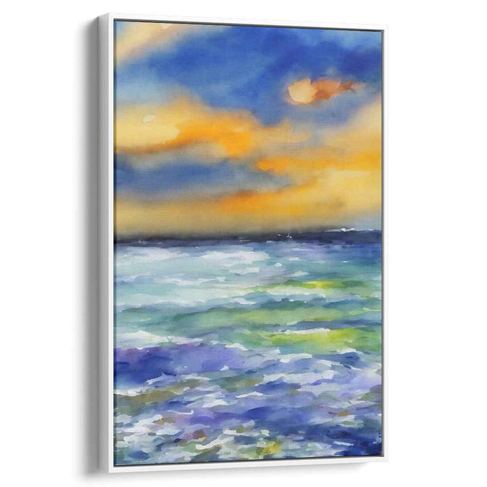 Watercolor Ocean #208