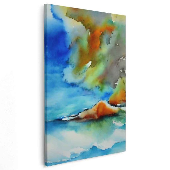 Watercolor Ocean #210