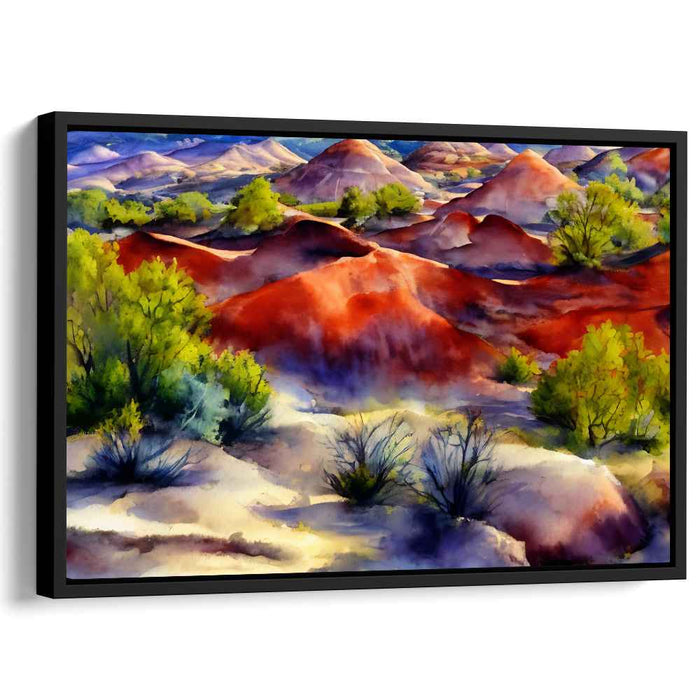 Watercolor Painted Desert #113