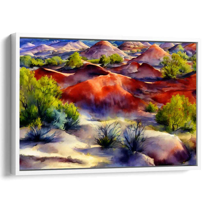 Watercolor Painted Desert #113