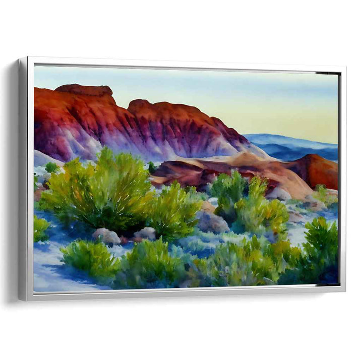 Watercolor Painted Desert #146