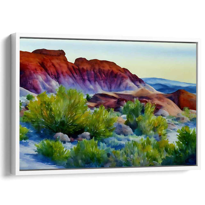 Watercolor Painted Desert #146