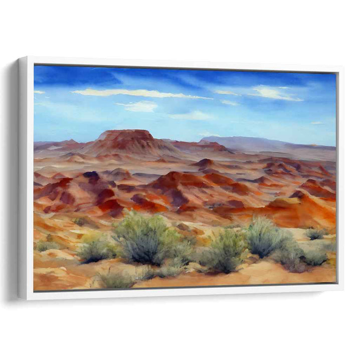 Watercolor Painted Desert #147