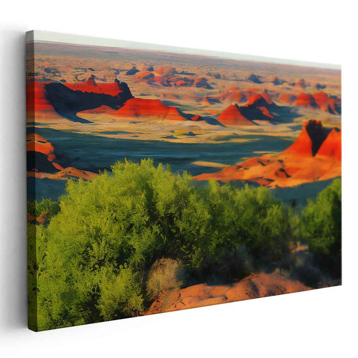 Watercolor Painted Desert #154