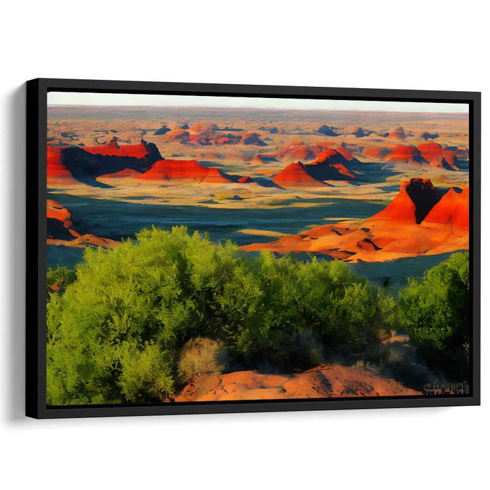 Watercolor Painted Desert #154