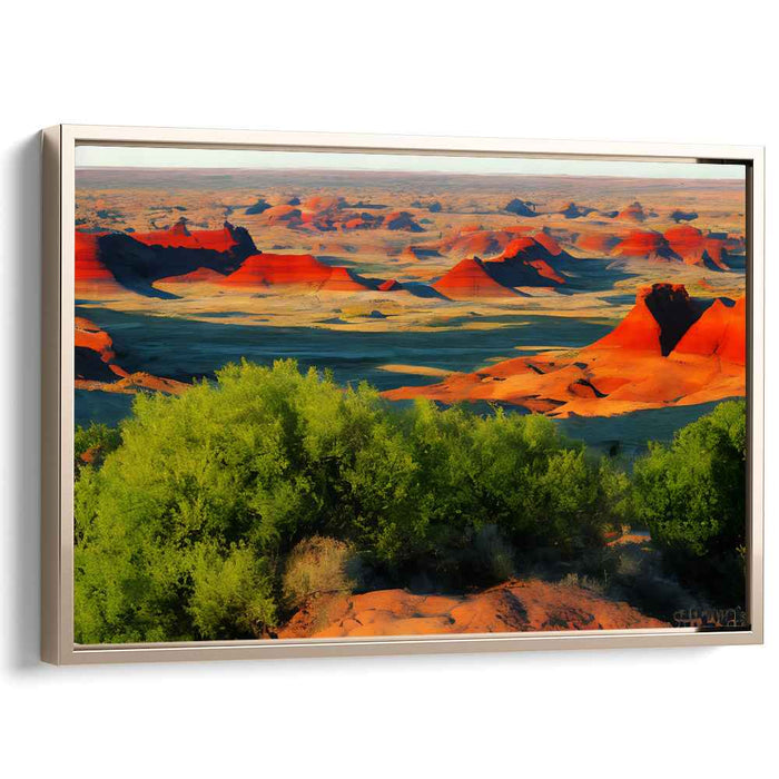 Watercolor Painted Desert #154