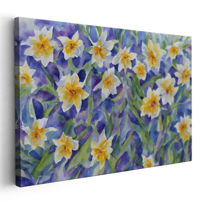 Petals in Watercolor: Impressionist-Inspired Watercolor Floral Art