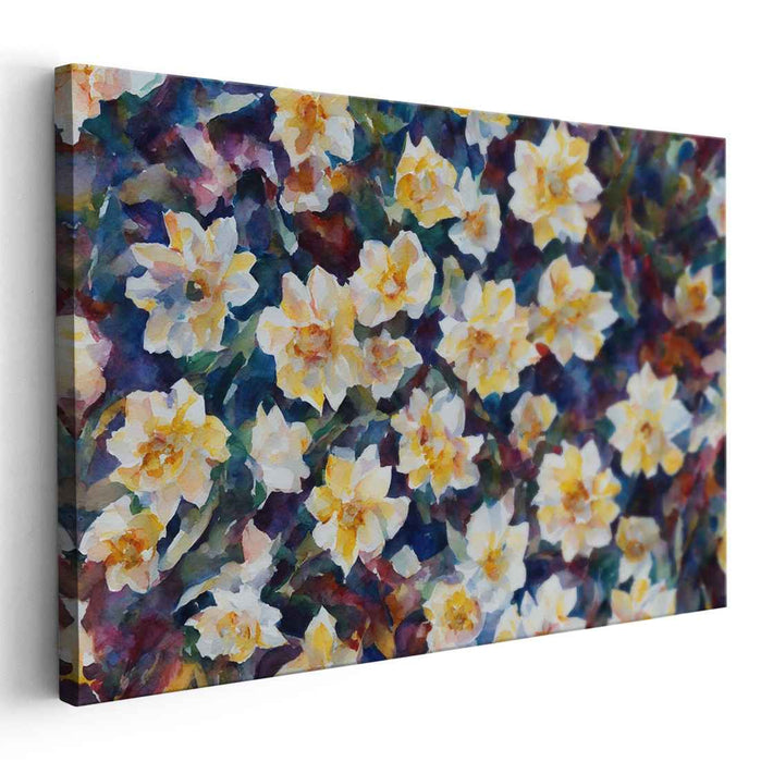 Watercolor Daffodils #123