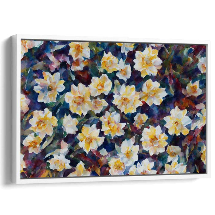 Watercolor Daffodils #123