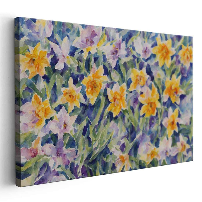 Watercolor Daffodils #124