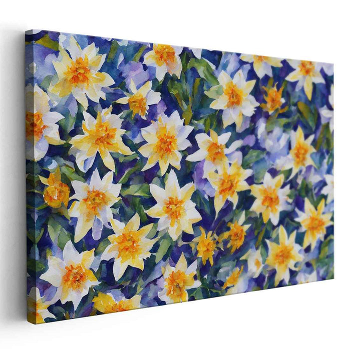 Watercolor Daffodils #131