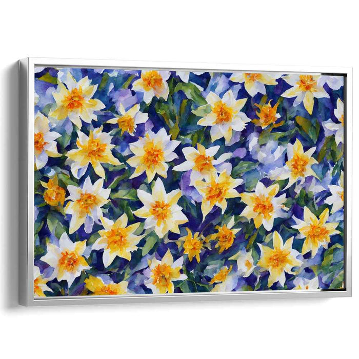 Watercolor Daffodils #131