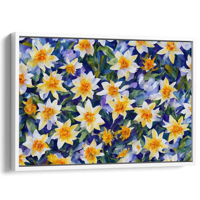 Watercolor Daffodils #131