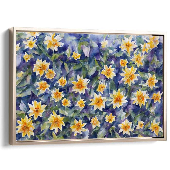 Watercolor Daffodils #132