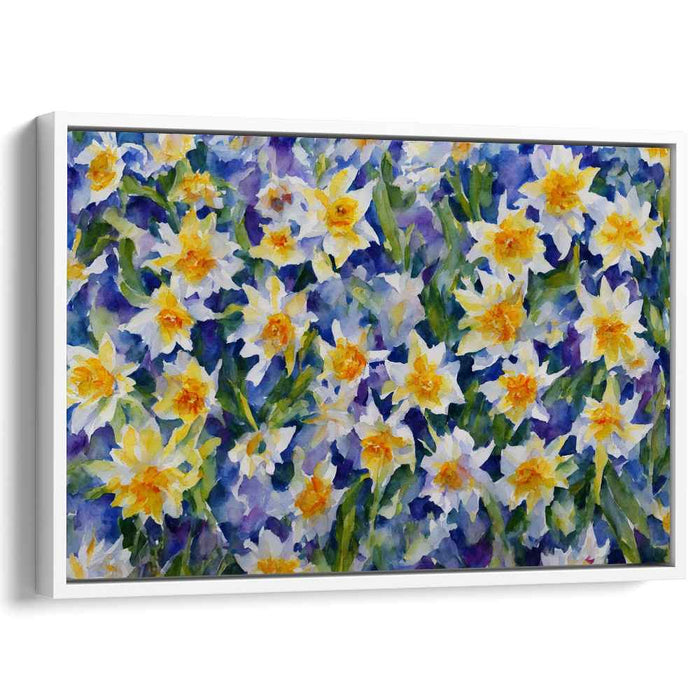Watercolor Daffodils #140
