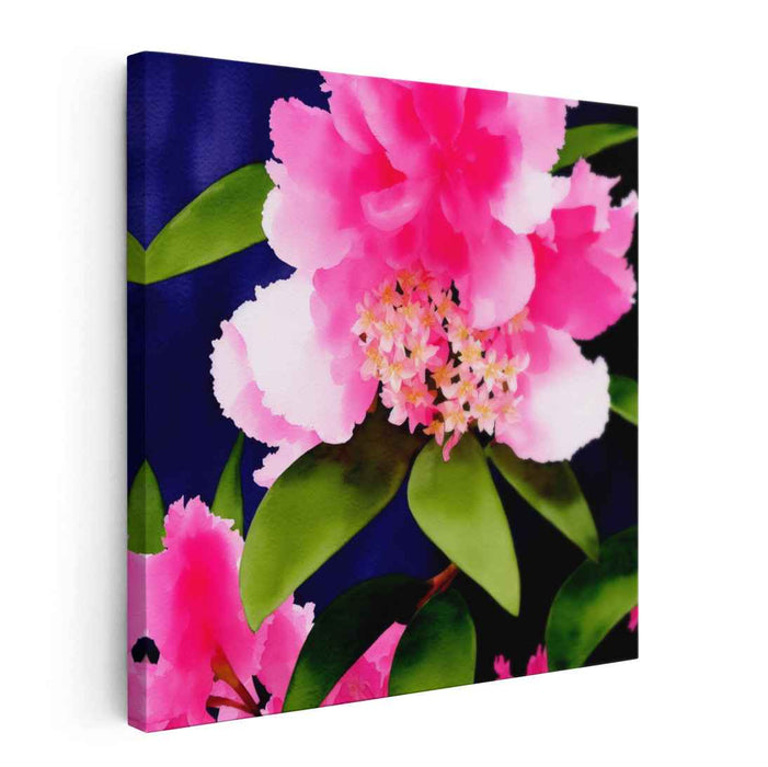 Watercolor Rhododendron #001