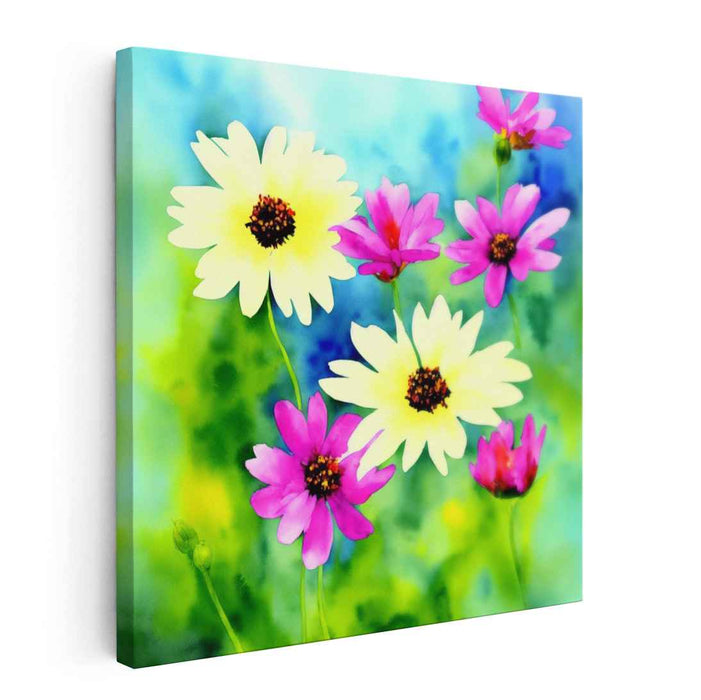 Watercolor Wild Flowers #004