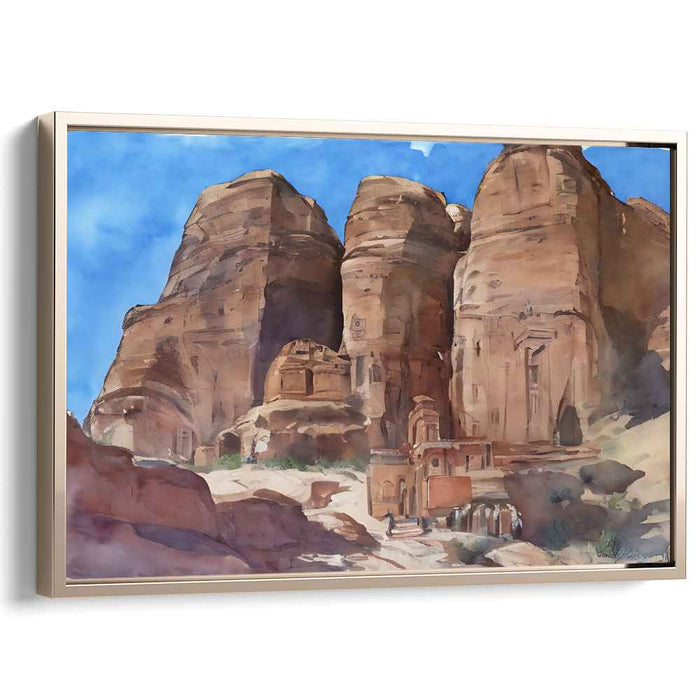 Watercolor Petra #108