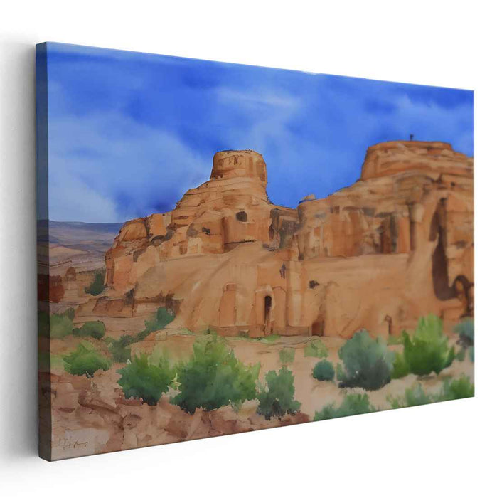 Watercolor Petra #112