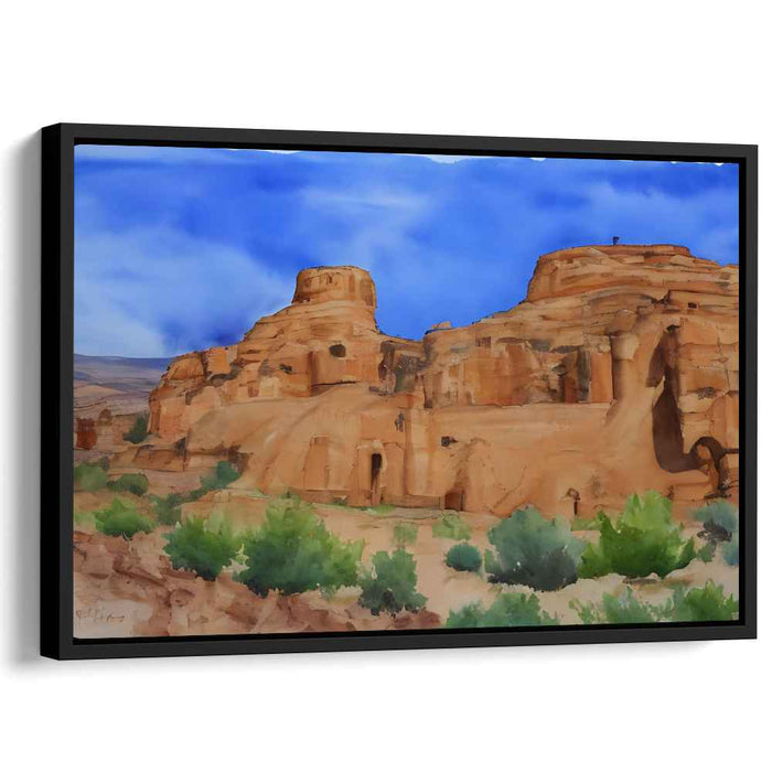 Watercolor Petra #112