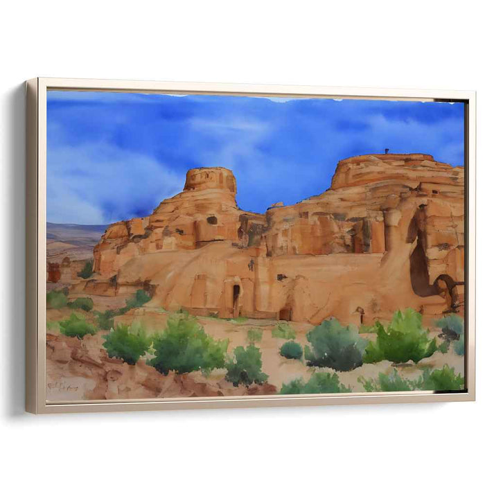 Watercolor Petra #112