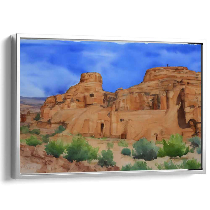 Watercolor Petra #112