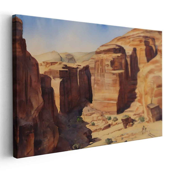 Watercolor Petra #125