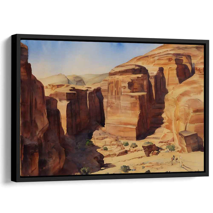 Watercolor Petra #125