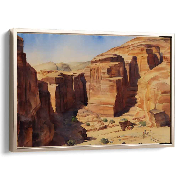 Watercolor Petra #125