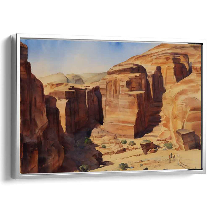 Watercolor Petra #125