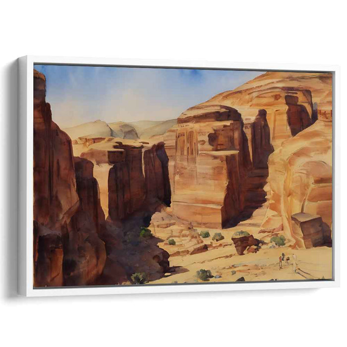 Watercolor Petra #125