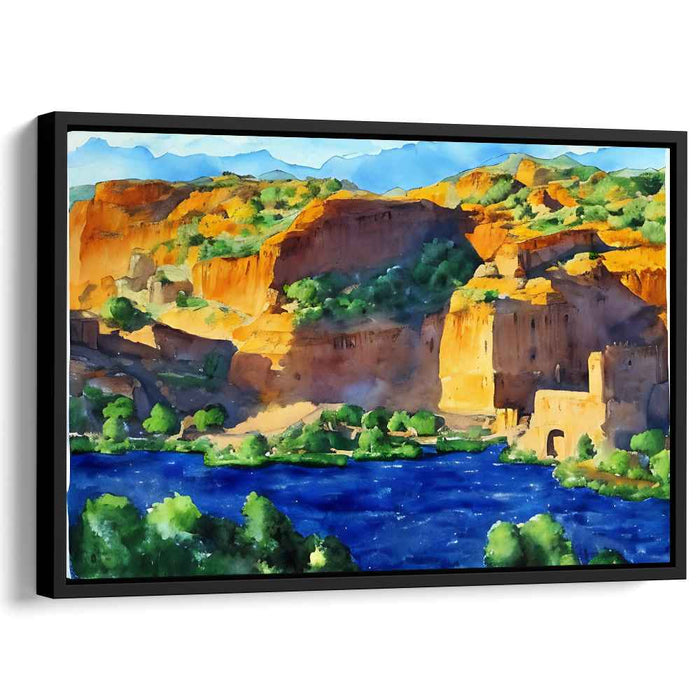 Watercolor Petra #132