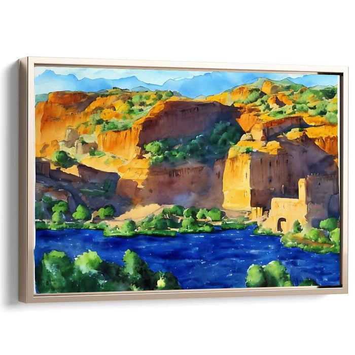 Watercolor Petra #132