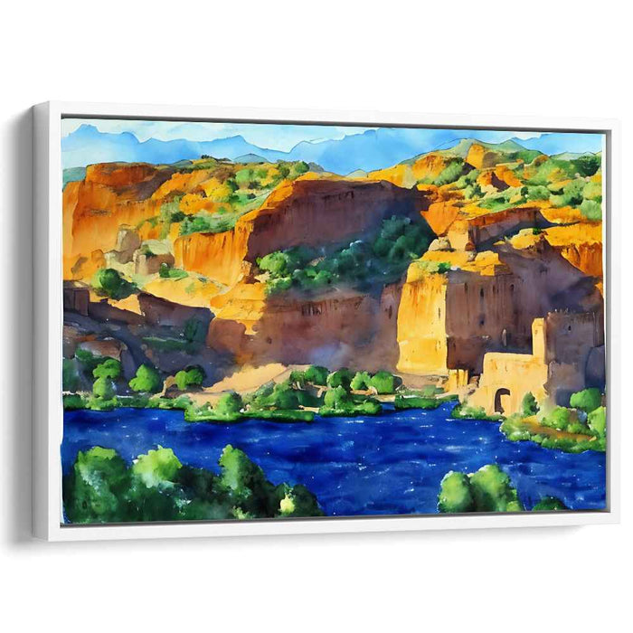 Watercolor Petra #132