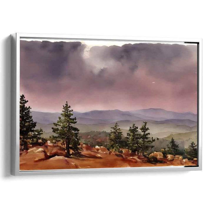 Watercolor Pikes Peak #102