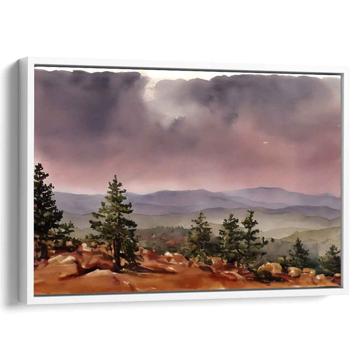Watercolor Pikes Peak #102