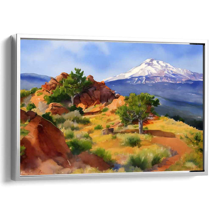 Watercolor Pikes Peak #106