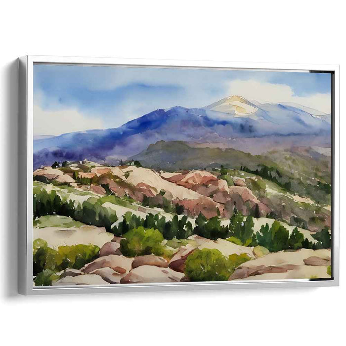 Watercolor Pikes Peak #109