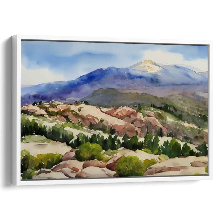 Watercolor Pikes Peak #109