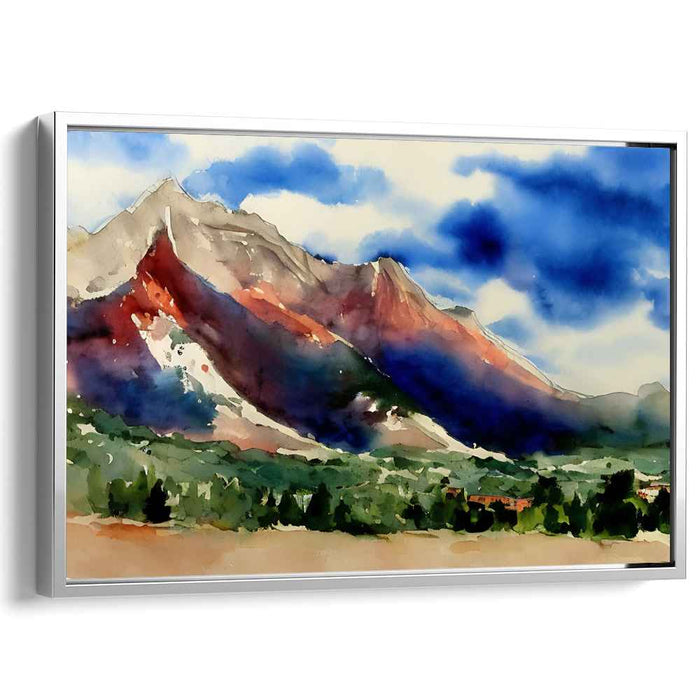 Watercolor Pikes Peak #110