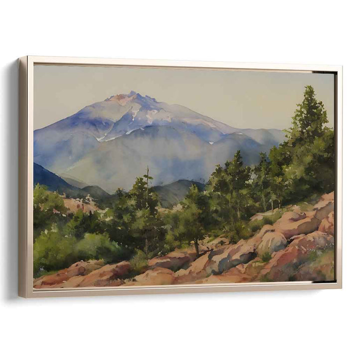 Watercolor Pikes Peak #116