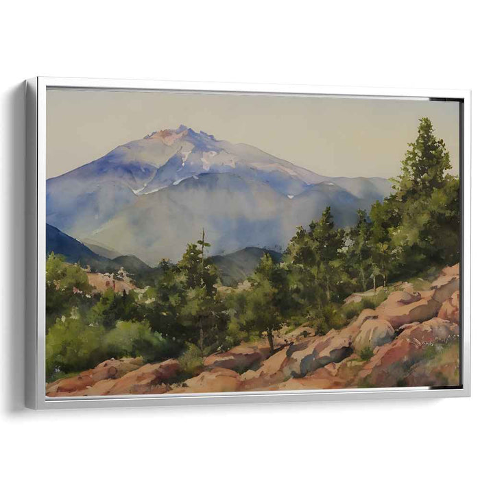 Watercolor Pikes Peak #116