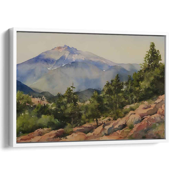Watercolor Pikes Peak #116