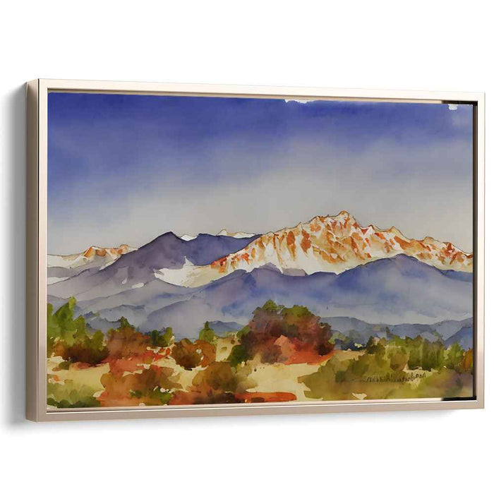 Watercolor Pikes Peak #119