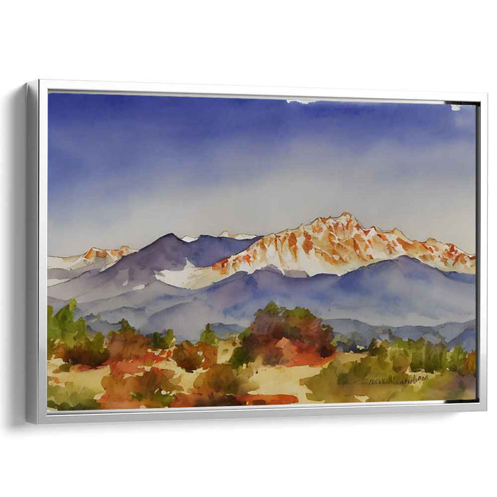 Watercolor Pikes Peak #119